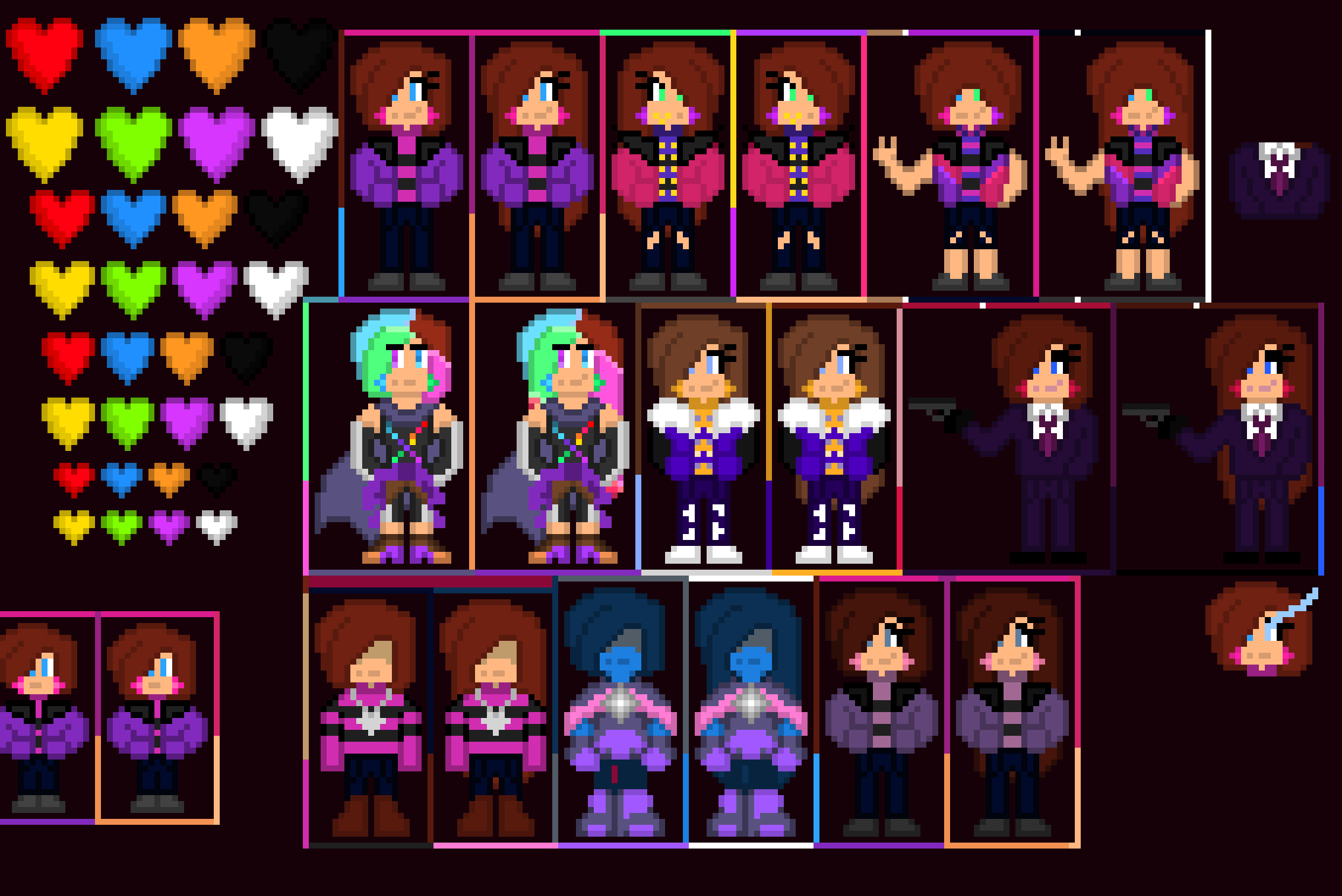 just casually saving my w.i.p sprite sheet