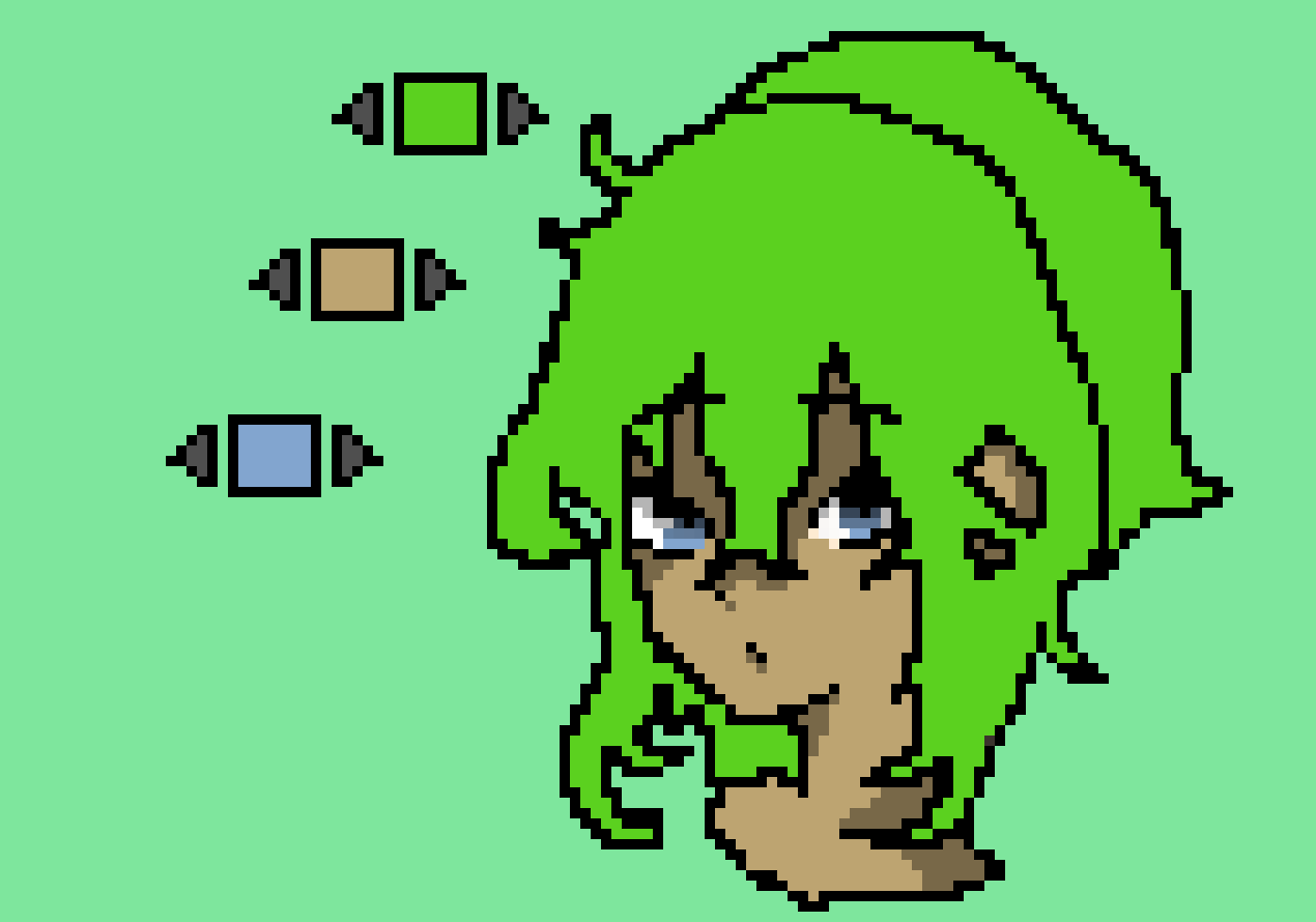 [ff4860] character 1 v3.0..green