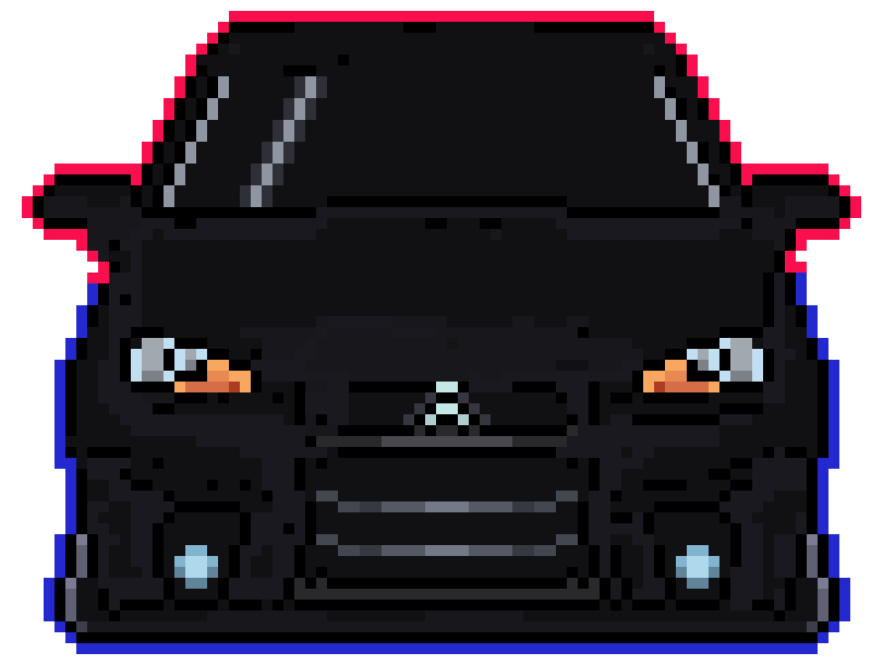 [9664c4] Mitsubishi Lancer Evo RECOLOUR