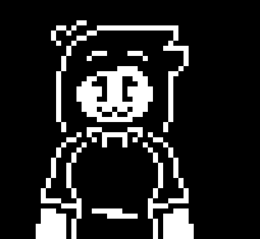 [77b851] - Uses a knife to cut the pie in sections and takes 3 of the sections and puts them on plates - "Here" - puts the plates of pie on the table - "Its a special pie" - Kyra