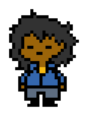 Frisk Sprite Sheet (No walking sprites)
