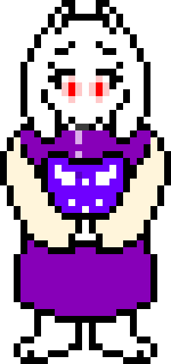 [302e11] UNDERTALE FEM! Hypnosis Route Toriel Overworld Sprite