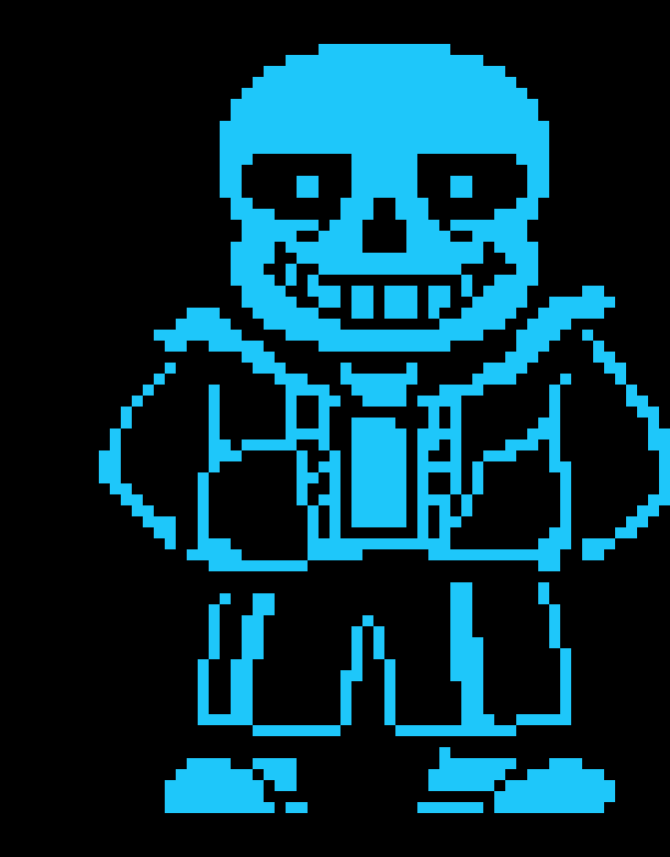 [85adba] custom sans battle sprite