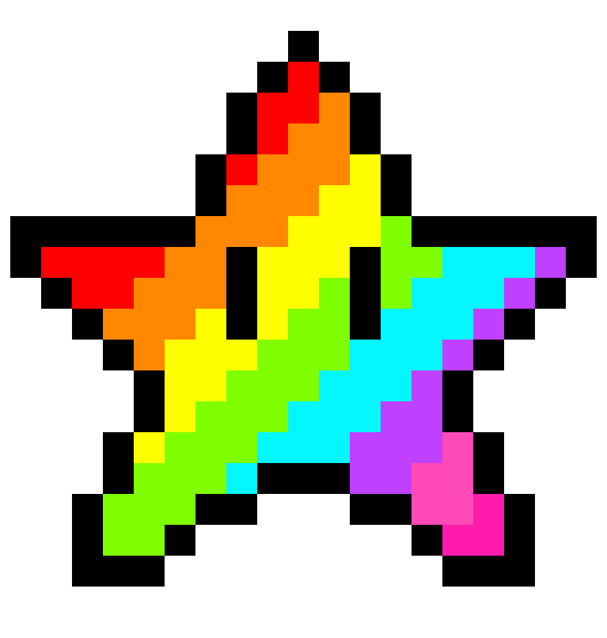 [9664c4] Rainbow Star