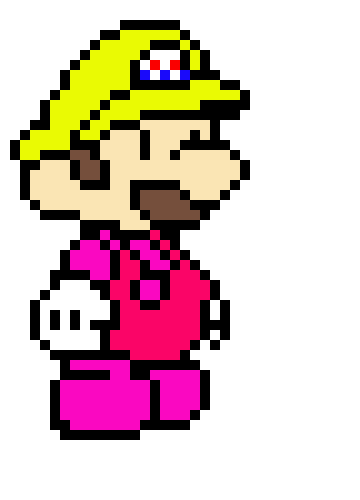 [c7c89d] paper mario as peach
