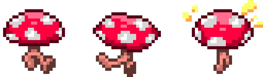 [686b57] Ramblin' Evil Mushroom Sprites