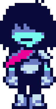[ca28d9] Kris | Deltarune (Dark World, Down, Walking)