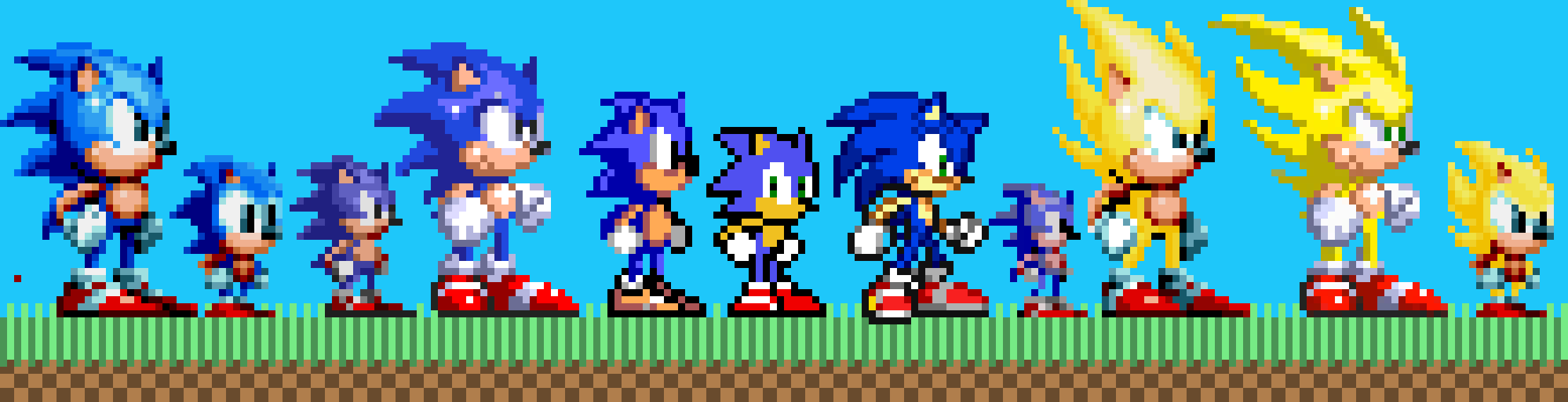 a bunch o' sonic's