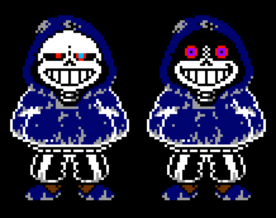 [42f76e] new sprite I've been working on for yesterday but never called it a W.I.P. (revertdustswap au) theme: the Lazy murderer. -electro