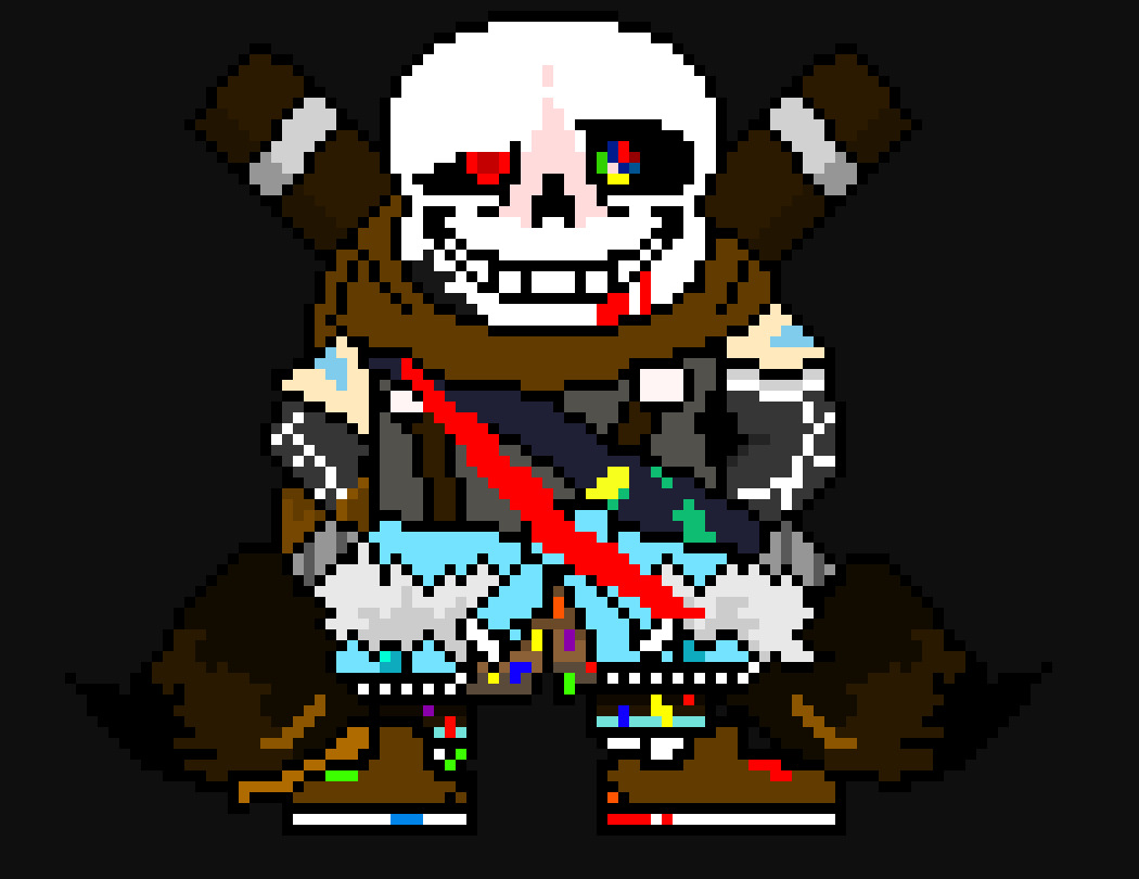 [a34bee] shanghaivania Ink Sans Sprite