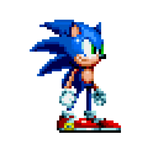 [a60964] -Sonic Mania- Modern Sonic The Hedgehog