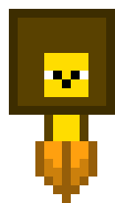 [f99681] lion zoo crate
