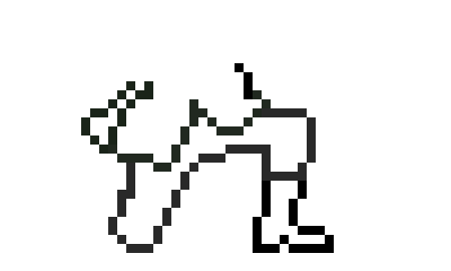 The bottom part of my new Nazi soldier.