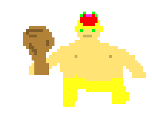 [879e8d] King With Chicken