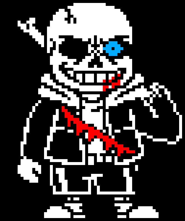 [2c7bfc] Undertale Last Breath Phase 3 , 1 and 2 from above to bottom - DST