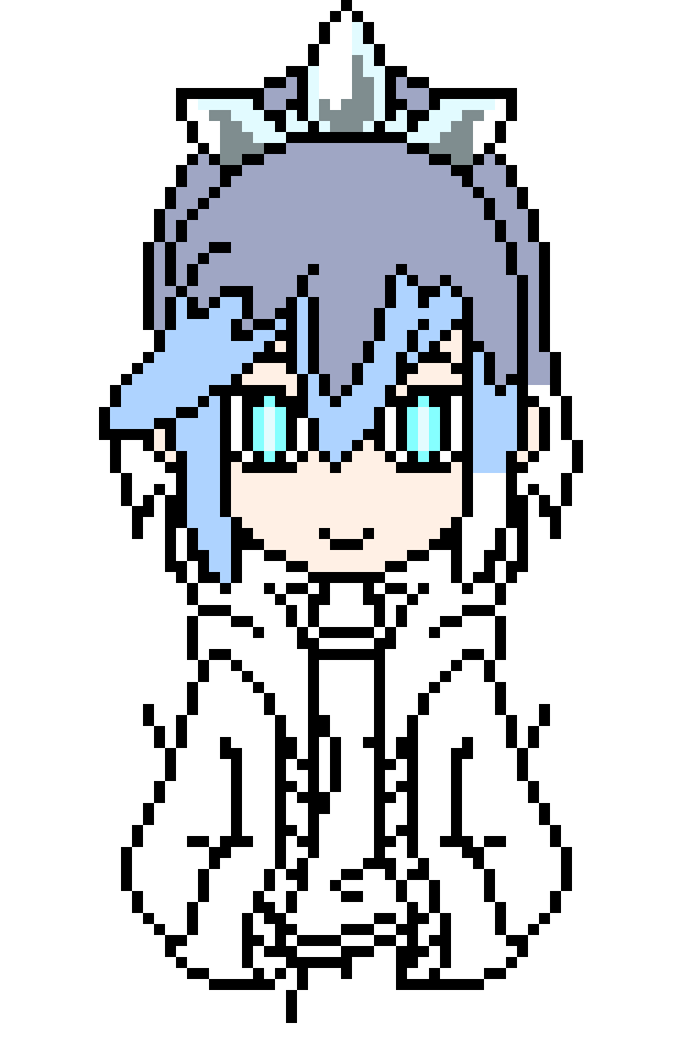 Redrum320 (Murder!Meme Sans's) New Spirittale Fubuki Hime Sprite WIP -CV