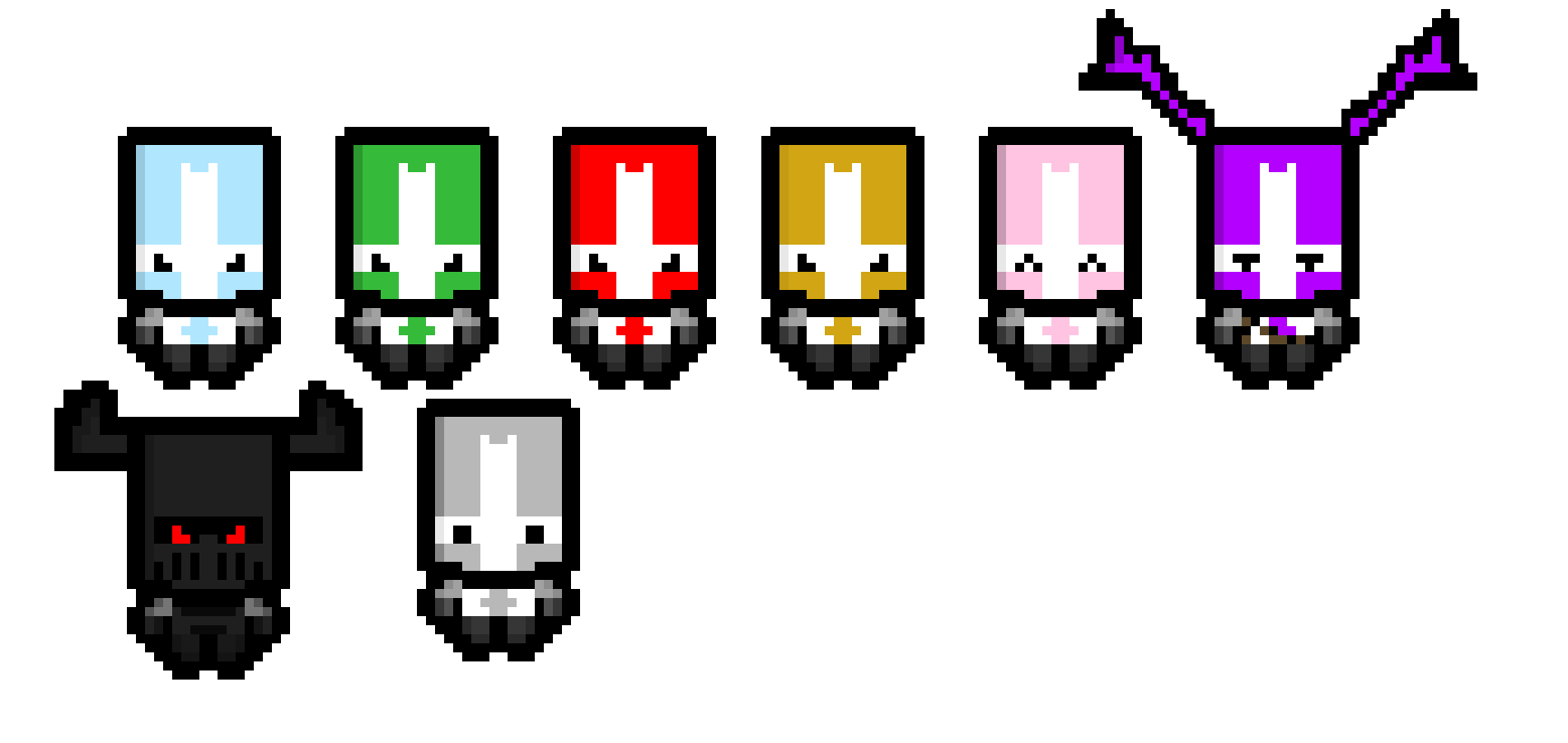 [396d1f] The Binding of Castle Crashers but with 3 more characters