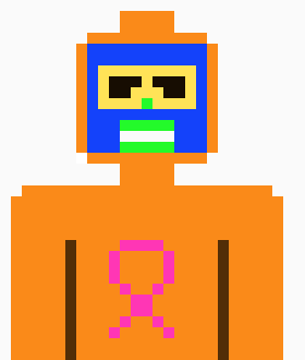 [9664c4] Robot Monkey Luchador's Fight For Breast Cancer