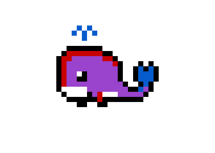 [e3be5b] Pixel Whale