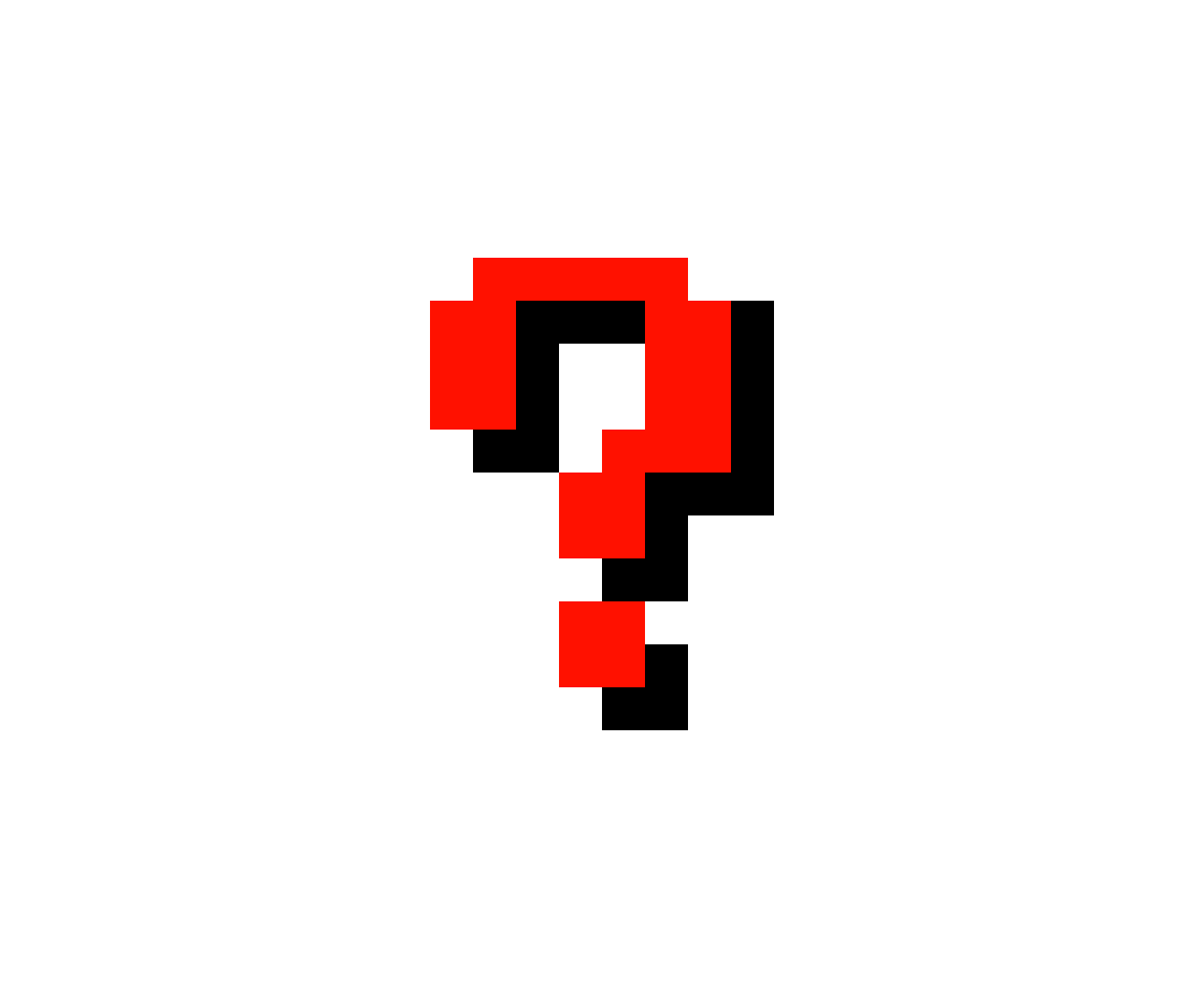 question mark bigger