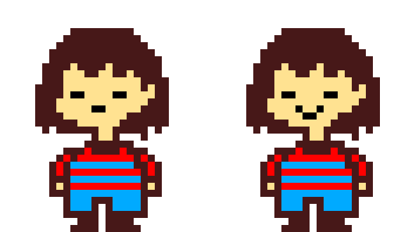 Fell Tale Frisk Emotes