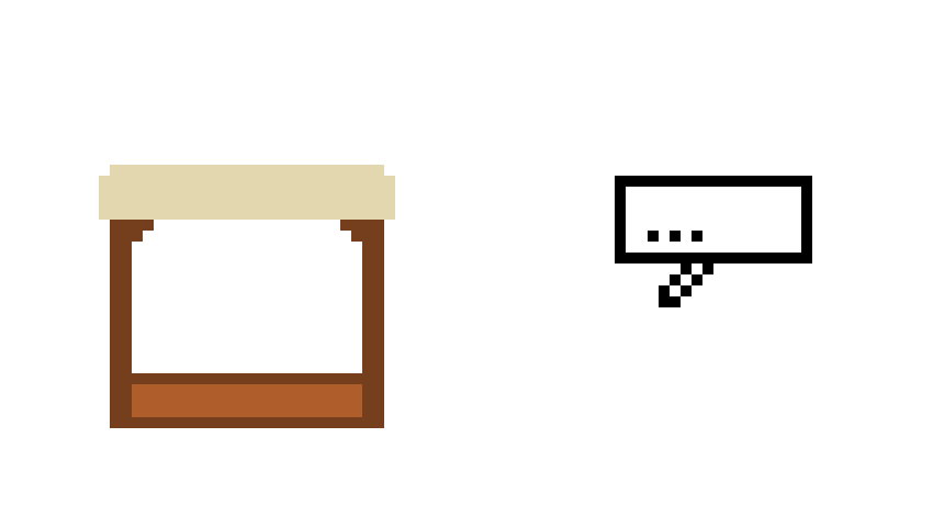 [9664c4] Miner Shop and Speech Bubble