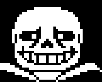 [df4002] Uh... Papyrus? [He was walking backwards in front of US!Papyrus, waving to him] Uh.... buddy, what the hell happened?