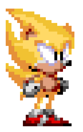 Super Sonic the hedgehog 
