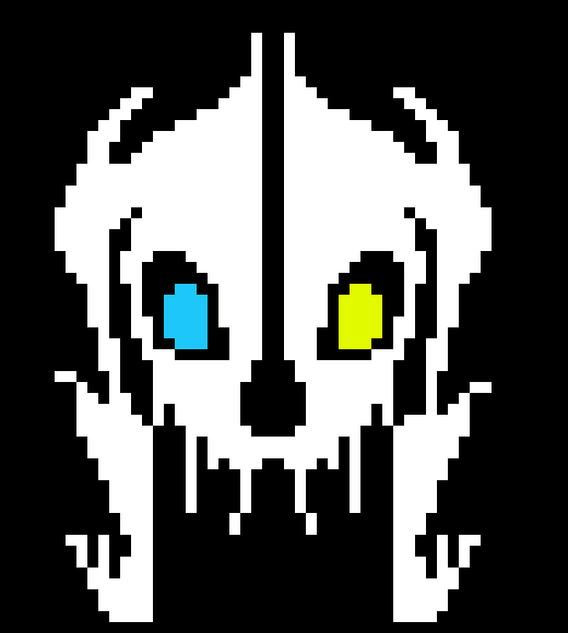 ink sans Gaster blaster Firing