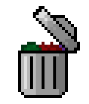 [c60a2b] Open Garbage Can