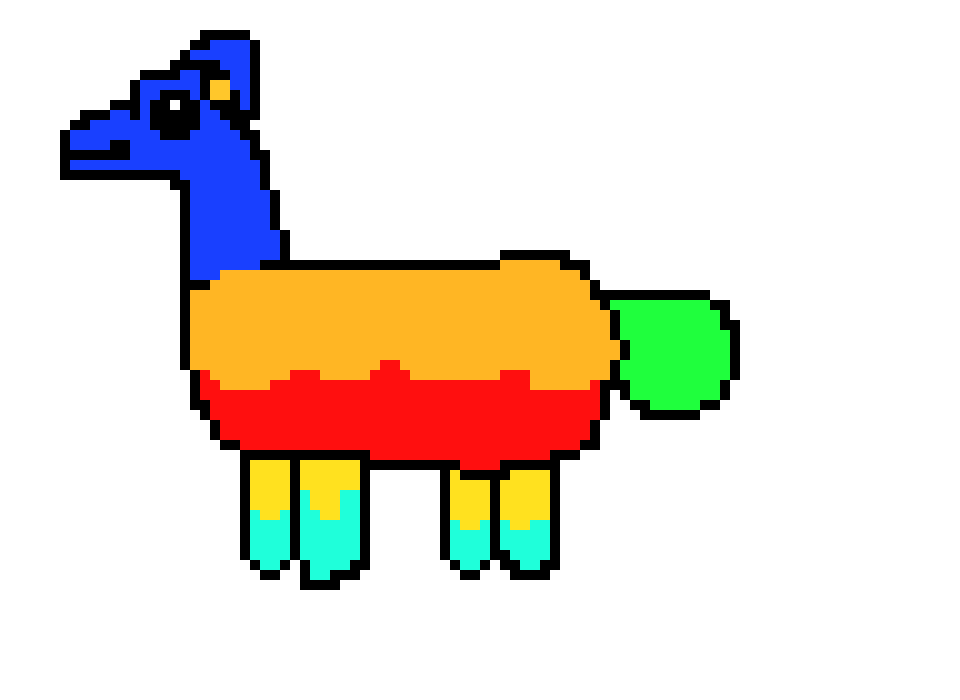 [cf1a5c] lukes colour donkey