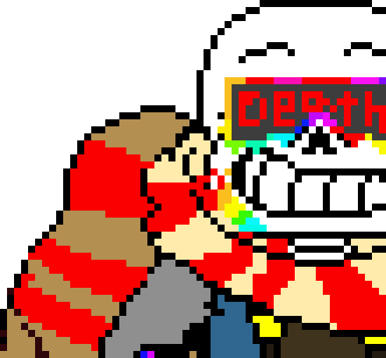 [45e36d] No I’m just trying to annoy him - The TRUE Fresh!Ink sans