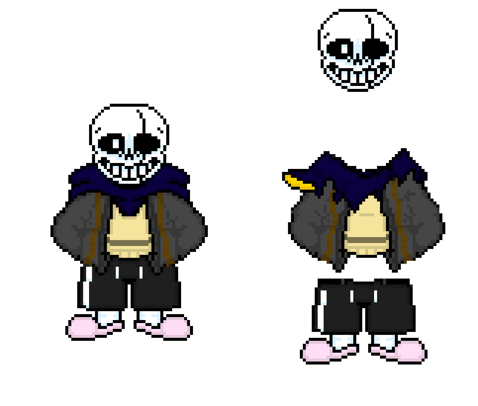 The WIP Misttale Sans Sprite 2