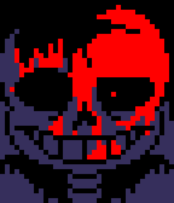 Yeah I should run. -HorrorTale Sans
