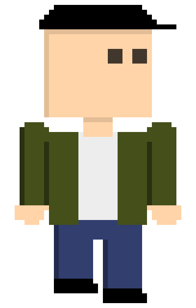 [da83ee] Man Walking 1