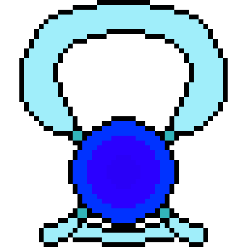 [9664c4] Pendant (blue)
