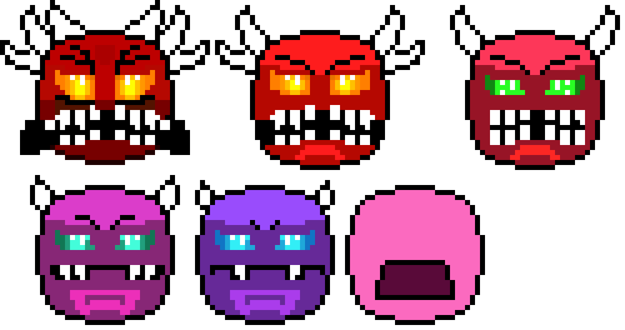 Difficulty from extreme demon to insane