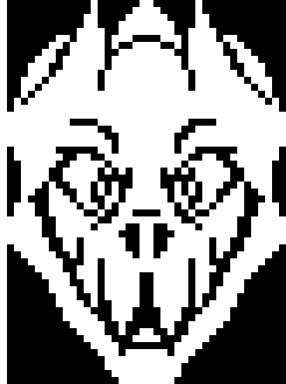 [c7ce8a] i tried making a gaster blaster from undertale look like if they were an alive creature or something lol