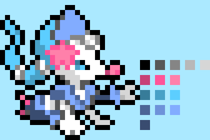 [9664c4] Primarina (Battle Sprite)