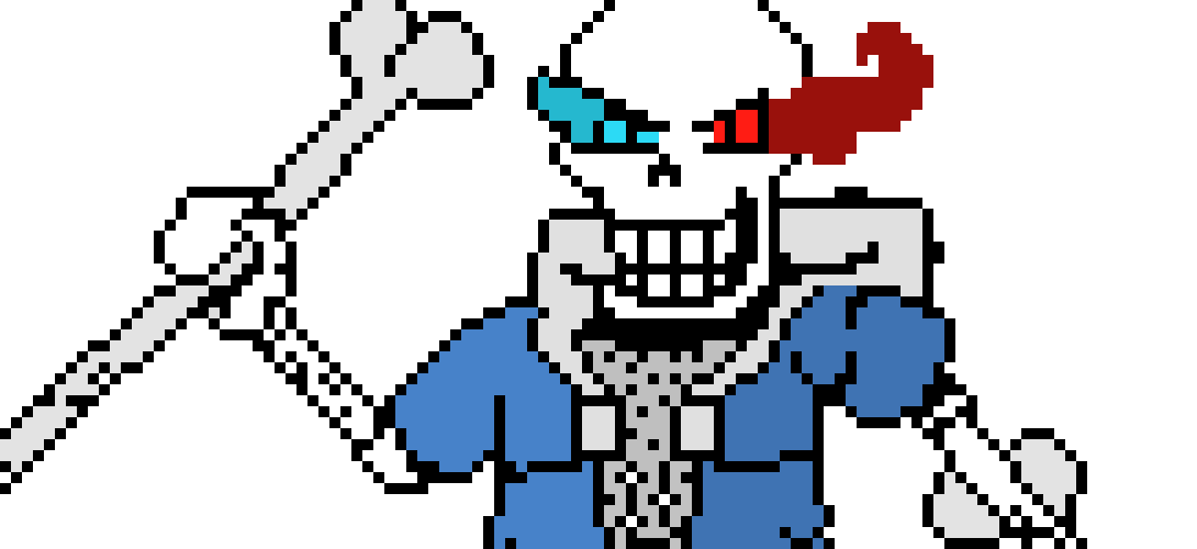 [0eecbc] gasterbelief Papyrus  Battle Sprite.