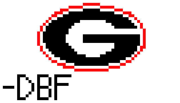 [da7517] Georgia Bulldogs Logo