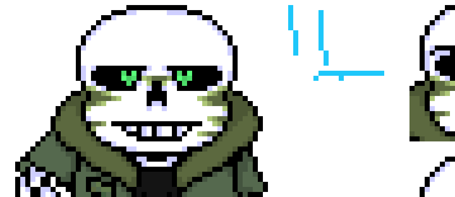 [53a360] that is not the t posing sans, his sprite didn't appear when it was posted so that isn't him its another person pretending to be him