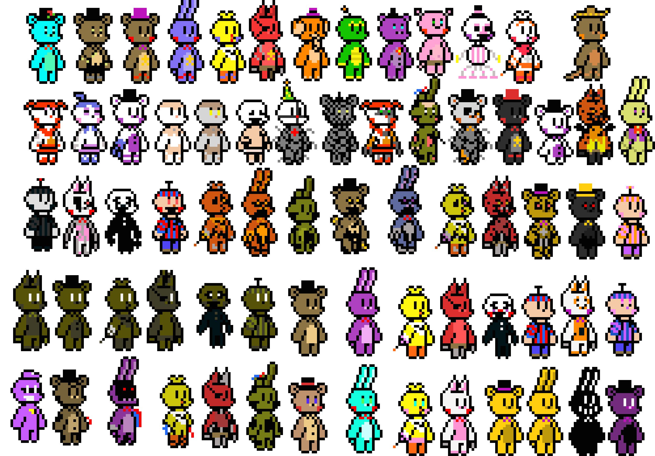 COMPLETE CHIBIMATRONIC SHEET! -T