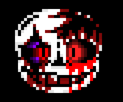 [57dac4] *suddenly, his 2 other arms show up* now whats this one here? *looking at Delete* i can tell you have been hurt a hell ton, pal