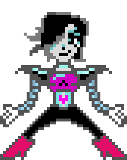 [5055cc] UnderTale Mettaton Sprite