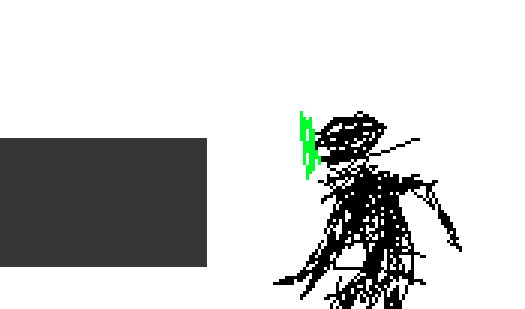 [32284a] *camera  pan, cue 1_ik looking over at what it panned to*