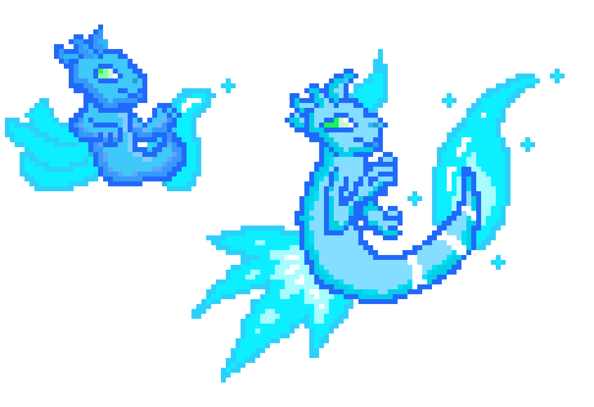 [dc44b1] Ice Dragon fakemon