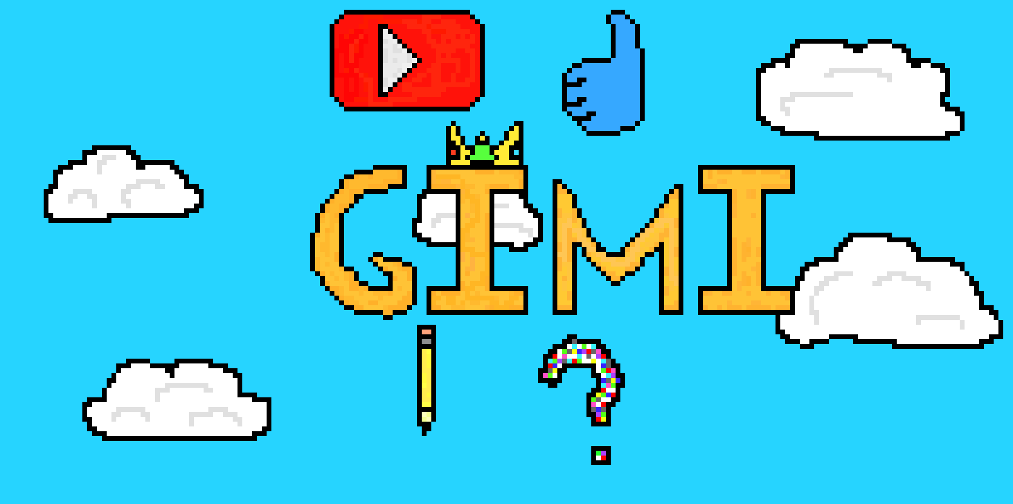 [9664c4] GimiYT's 8-bit logo