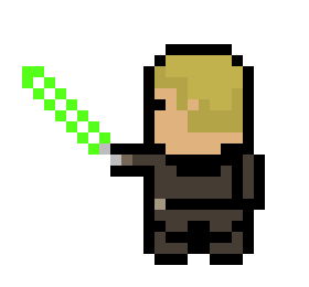 [f802c9] Luke Skywalker left swing template for characters