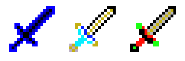 [9664c4] Minecraft Swords